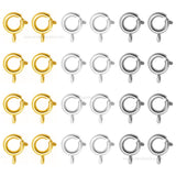 Brass Open Spring Ring Round Clasps | Qty : 25pcs | BF34