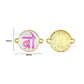 Bro Meenakari Kundan Beads Connector | Size : 20mm | Qty : 6pcs | MKB50
