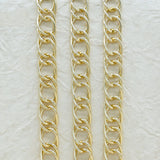 Aluminium Chain | Size : W-14mm H-20mm | Qty : 1mtr | JT-14-43-13