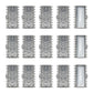 Multi Strand Box Clasp, 9 Strand Clasp Box Clasp | Size : 45mm | Qty : 2pcs | BF97