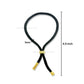 Black Adjustable Bracelet | Size : 4.5inch | Qty : 1pc | B21