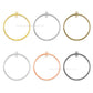 Earring Hoop Plain 2 Loop | Size : 54mm | Qty : 6pcs | EF27