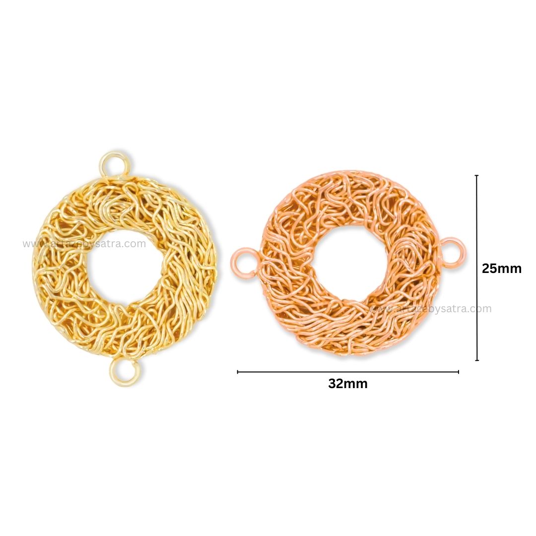 Wire Jewellery Design | Size : 25mm | 10Pcs | WR16