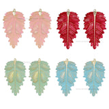 Leaf Coloured Metal Art | Size : 4inch | Qty : 4pcs | MA471