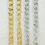 Aluminium Chain | Size : W-15mm H-20mm | Qty : 1mtr | JT-19-35-20