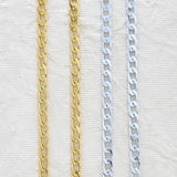 Aluminium Chain | Size : W-5mm H-8mm | Qty : 1mtr | JT-16-57-3