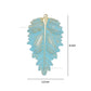 Leaf Coloured Metal Art | Size : 4inch | Qty : 4pcs | MA471