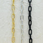 Aluminium Chain | Size : W-8mm H-16mm | Qty : 1mtr | JT-19-35-28