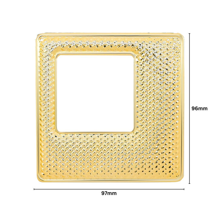 Square Metal Art Base | Size : 96mm | 100g | F-13-27 | MA19