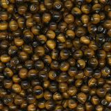 Tiger Eye Gemstone Glass Beads | GB21
