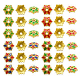 Designeer Meenakari Beads Cap | Size : 7mm | Qty : 50pcs | MK43