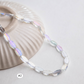 Vibrant Glass Oval Beads | Size : 10mm | Qty : 1 line-approx 50pcs | GB26