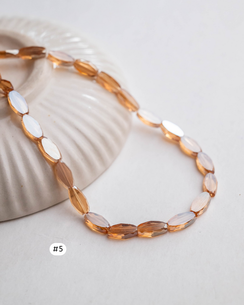 Elegant Glass Beads | Size - 10mm | 50pcs