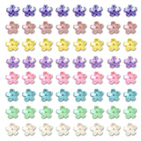 Colour Flower Hair Accessories | Size : 12mm | Qty : 100pcs | HA29