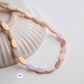 Vibrant Glass Oval Beads | Size : 10mm | Qty : 1 line-approx 50pcs | GB26