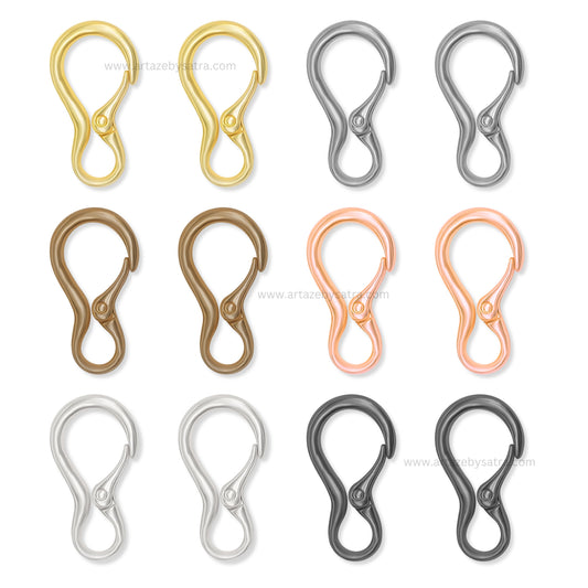 Designer Lobster Claw Clasp | Size : 39mm | Qty : 2pcs | BF41