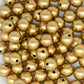Golden Matt Beads | PB147
