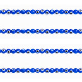 Cobalt Blue Evil Eye Beads | Qty : 1 line | GB08