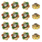 Meenakari Kundan Beads | Size : 6mm | Qty : 12pcs | MKB25