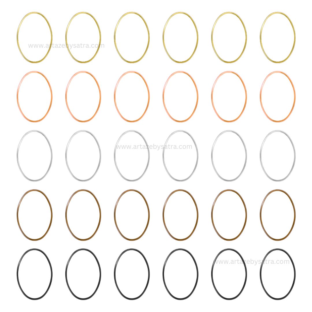 Oval Shape Ring | Qty : 100g | BF105