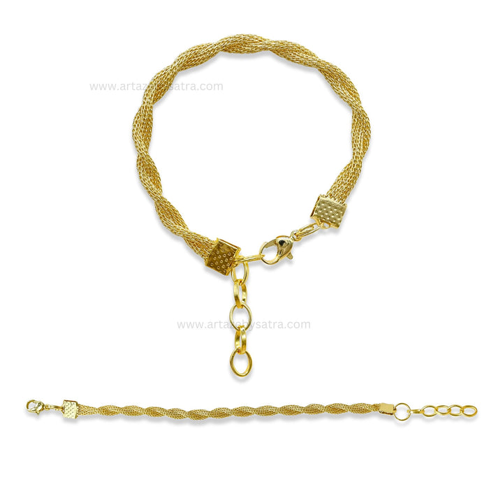 Bracelet Adjustable Slider | Size : 8inch | Qty : 4pcs