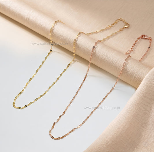 Brass High Quality Ready Chain | Size : 8.5inch | Qty : 2pc | RC34