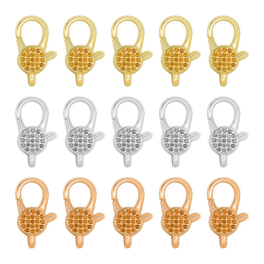 Brass Lobster With 18k Gold plated ( High Quality) | Size : 21mm | Qty : 2pcs | BF44