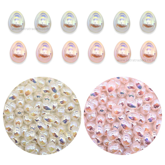 Uncut Stone Beads | Size : 15mm | Qty : 6pcs | UC30