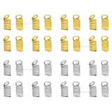 Spring Fastener Crimp Clasp | Size : 9mm | Qty : 100g | BF11