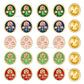 Meenakari Kundan Beads |  Size : 22mm | Qty : 6pcs | C-591