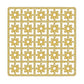 Square Metal Art Base | Size: 80mm | Qty : 100g | MA22
