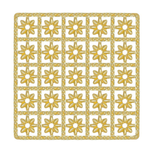 Square Metal Art Base | Size: 80mm | Qty : 100g | MA22