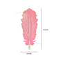 Leaf Coloured Metal Art | Size : 4.5inch | Qty : 10pcs | MA475