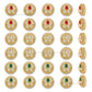 Meenakari Kundan Beads | Size : 19mm | Qty : 12pcs | MK20