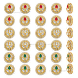 Meenakari Kundan Beads | Size : 19mm | Qty : 12pcs | MK20