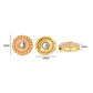 Meenakari Kundan Beads | Size : 12mm | Qty : 12pcs | C-452