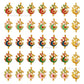 Meenakari Kundan Beads | Size : 23mm | Qty : 12pcs | C-481