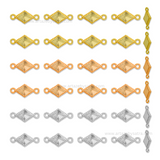 Brass Diamond Shape Charm Connector | High Quality | Size : 15mm | Qty : 2pcs