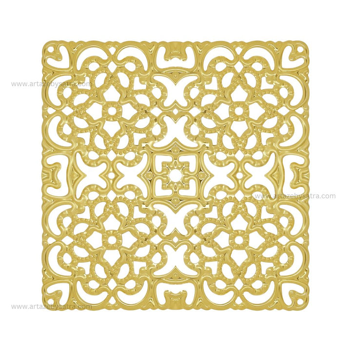 Designer Metal Art Base | Size : 80mm | 100g | F-13-24