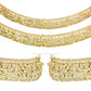 Golden Coin Latkan Chain Fringe | Qty : 1pc | Size : 1mtr | DP70