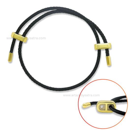 Black Adjustable Bracelet | Size : 2.5inch | Qty : 1pc | B22