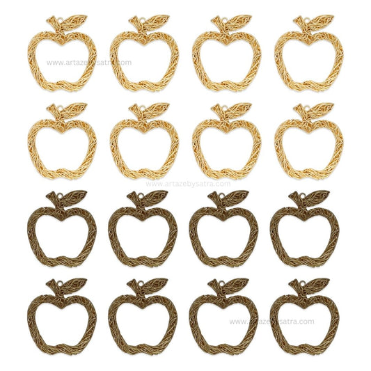 1 Naka Apple Wire Jewellery Design | Size : 33mm | 10pcs | WR24