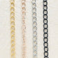 Aluminium Chain | Size : W-8mm H-12mm | Qty : 1mtr | JT-14-43-15