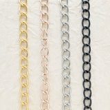 Aluminium Chain | Size : W-8mm H-12mm | Qty : 1mtr | JT-14-43-15