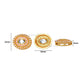 Meenakari Kundan Beads | Size : 12mm | Qty : 12pcs | C-454