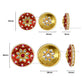 Meenakari Kundan Beads | Size : 24mm,38mm | C-538