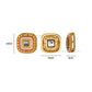 Meenakari Kundan Beads | Size : 13mm | Qty : 12pcs | C-453