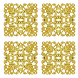 Square Metal Art Base | Size : 47mm | Qty : 100g | F-13-20 | MA25