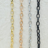 Aluminium Chain | Size : W-7mm H-11mm | Qty : 1mtr | JT-19-35-41
