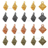 Square Embossed Wire Jewellery Design | Size : 10mm | 20pcs | WR26